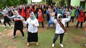 Heriyati Pairin, Kenalkan Senam Lampung Berjaya Kepada Guru Paud