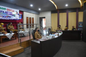 Vidcon Sekjen Kemendagri bersama Bappeda se-Indonesia