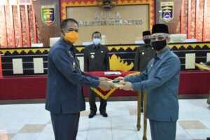 Misnan Resmi Menjabat Plh. Sekda Metro