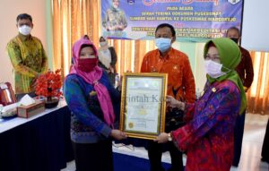 Serah Terima Wilayah Kerja Puskesmas Sumbersari Bantul ke Margorejo