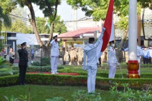 Pemerintah Kota Metro Gelar Upacara Peringatan HUT ke-75 RI