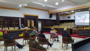 Pemerintah Kota Metro Ikuti Upacara Kenegaraan Secara Virtual