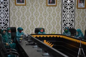 TP-PKK Kota Metro Ikuti Vicon Kemendagri dan TP-PKK Provinsi