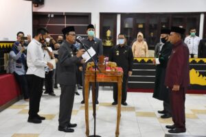 Misnan Resmi Menjabat Selaku Sekretaris Daerah Kota Metro