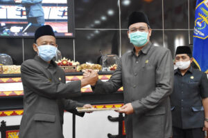 Rapat Paripurna Penandatanganan Kebijakan Umum Perubahan APBD Kota Metro Tahun 2020