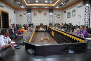 Rapat Koordinasi Penegakan Hukum Protokol Kesehatan