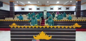 Vicon Daring Ketua Umum TP PKK Se-Provinsi Lampung