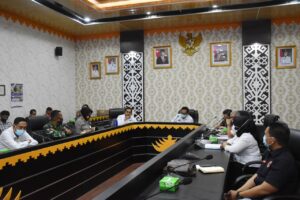 Pemkot Metro Gelar Rapat Penerapan Disiplin dan Penegakan Hukum Prokes