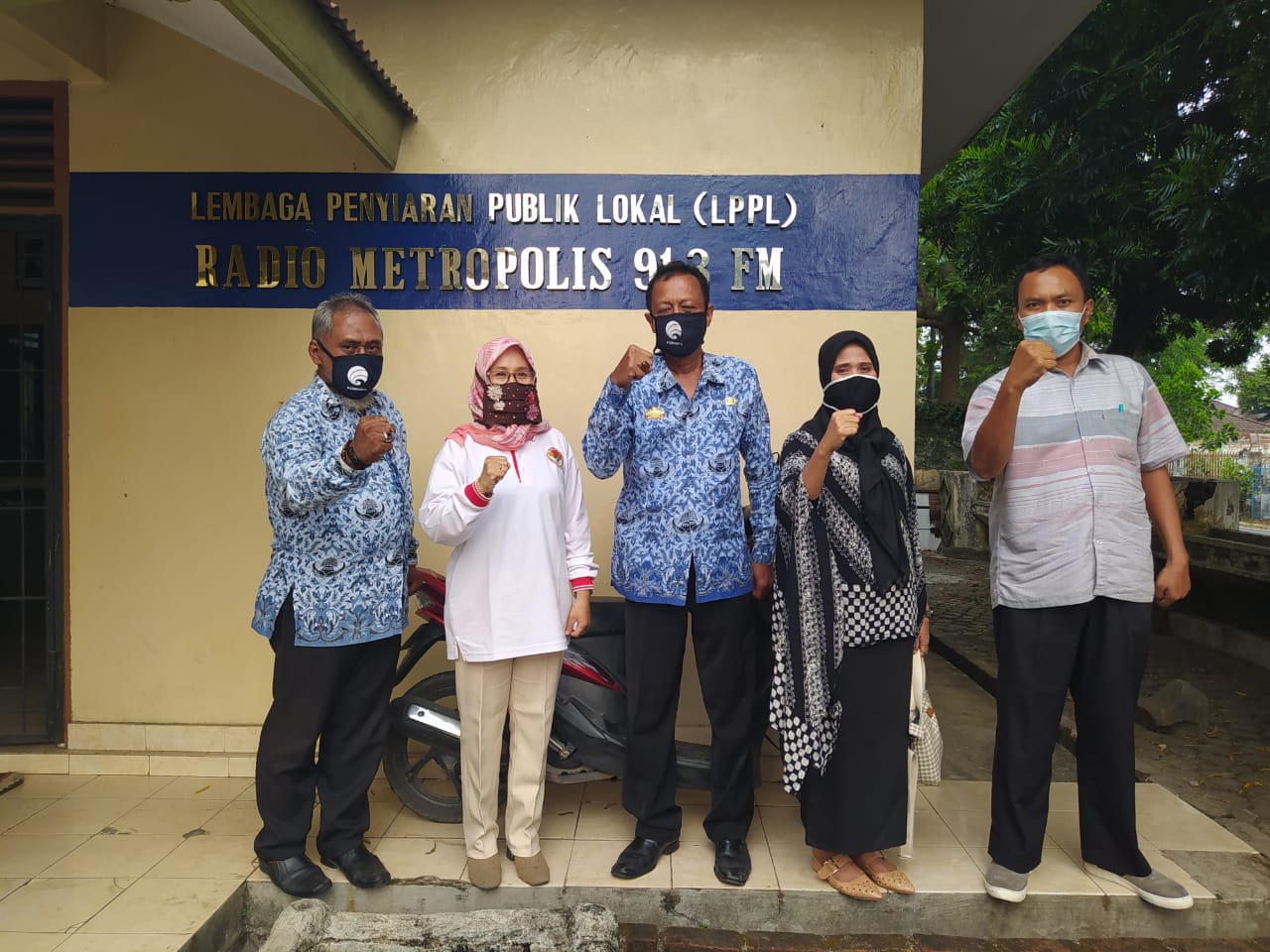 KPID Lampung Koordinasi dengan LPPL Radio Metropolis Kota Metro