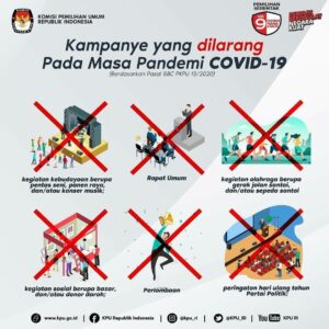 KPU Metro Sosialisasikan PKPU Nomor 13, tentang Kampanye yang Dilarang