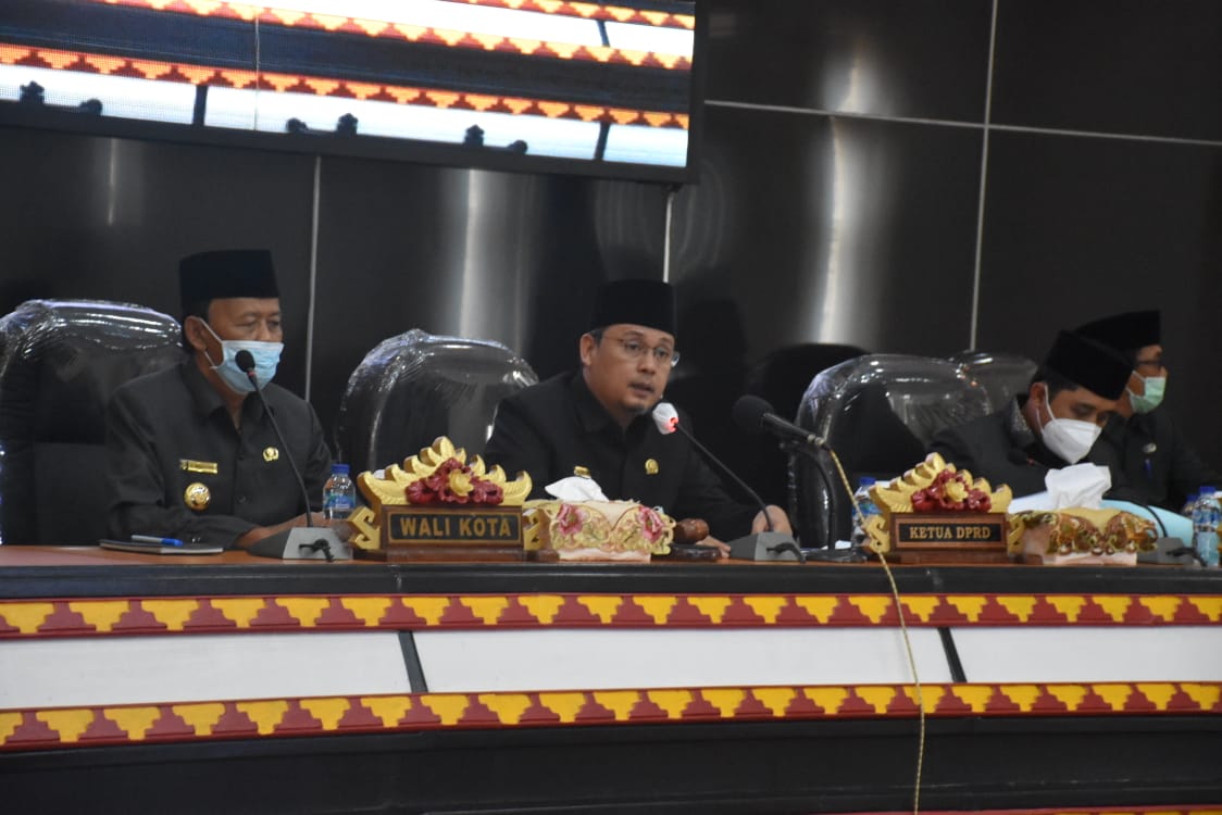 Jawaban Walikota Metro Atas Penyampaian Raperda Kota Metro