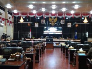 DPRD Kota Metro Gelar Rapat Paripurna Tentang Penyampaian Raperda Kota Metro