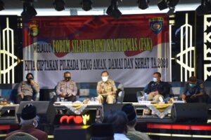 Forum Silaturahmi Kamtibmas Metro, Berembuk Sukseskan Pilkada di Tengah Pandemi
