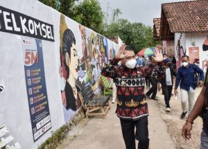 Kunjungan Walikota dan Wakil Walikota Metro ke Pasar Pelangi dan Pasar Pak Tejo