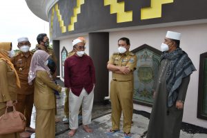 Akibat Bocor, Walikota Meninjau Masjid Taqwa