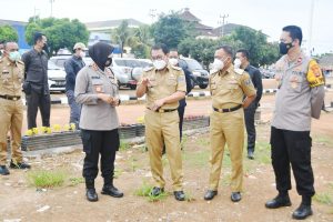 Walikota dan Wakil Walikota Metro, Kunjungi Polres dan Kodim 0411/LT