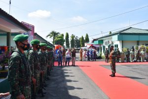 Komandan Korem 043/Gatam Brigjen TNI Toto Jumariono, Kunker ke Kodim 0411/LT