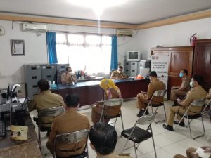 Hari Pertama Puasa, Walikota Sambangi Kantor BPKSDM