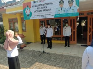 Silaturahmi ke Disdagsar, Walikota Kenalkan PPKM Mikro