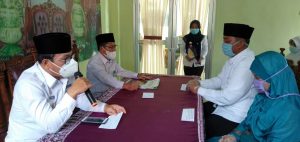 Wahdi Jadi Saksi Nikah Gratis, Pasangan Anggi dan Murniati