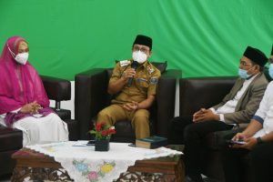 Walikota Metro Buka Pengajian Rutin Online Ramadan 1442 H
