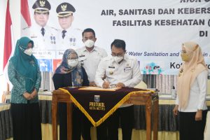 Pemkot Metro Bina Kerja Sama Terkait WASH in HCF