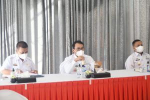 Monitoring Kerja Camat dan Lurah, Terkait Pembatasan Mobilitas Masyarakat Luar Daerah