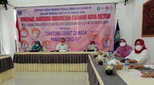 Staf Ahli Walikota Metro Bidang I Membuka Kegiatan Webinar Jantung Sehat di Masa Pandemi Covid-19
