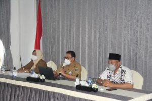 Satgas Penanganan Covid-19 Kota Metro Adakan Rapat Koordinasi Evaluasi dan Monitoring Penanganan Covid-19 Serta Pelaksanaan PPKM Mikro di Kota Metro