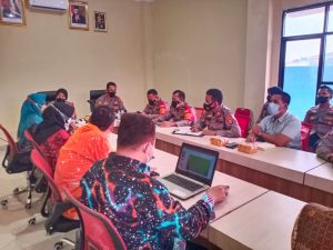 Polres Metro Adakan Rapat Terkait Pos Cek Poin di Kota Metro