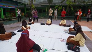 Walikota Metro Meninjau Simulasi KBM Tatap Muka di Sejumlah Sekolah