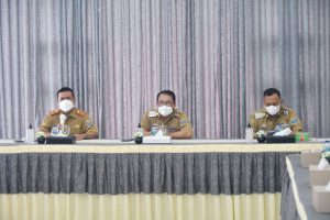 Pemkot Metro Adakan Rapat Koordinasi dan Evaluasi Kegiatan Covid-19 Tentang PPKM