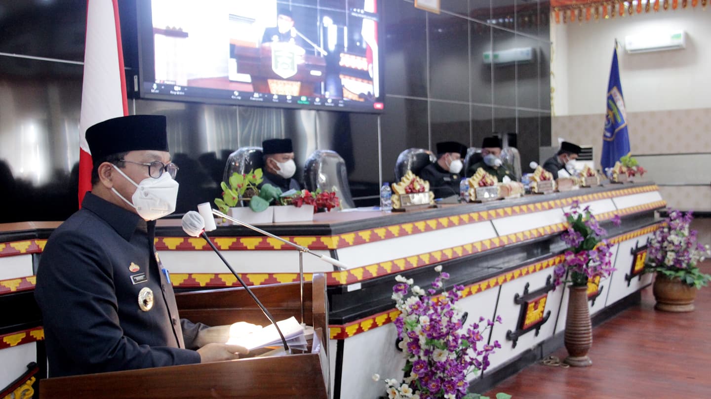 Jawaban Walikota Atas Pandangan Umum Fraksi-Fraksi Terhadap 3 Raperda