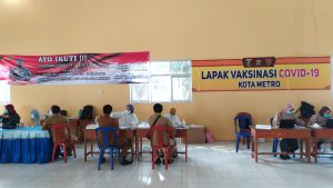 Vaksinasi Covid-19 Bagi ASN di Lingkungan Pemerintah Kota Metro