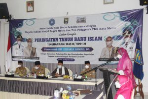 Peringati Tahun Baru Islam 1 Muharram 1443 H, Pemkot Metro Gelar Tablig Akbar Secara Virtual