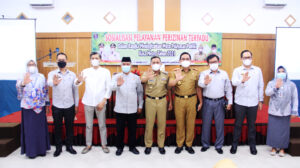 Dinas PM dan PTSP Kota Metro Gelar Sosialisasi Pelayanan Perizinan Terpadu Kota Metro Tahun 2021