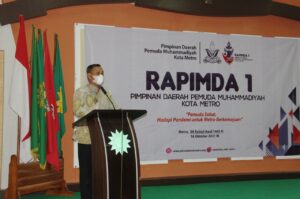 Qomaru Zaman Hadiri Rapimda Pimpinan Daerah Pemuda Muhammadiyah Kota Metro