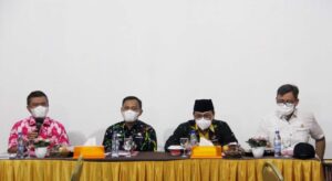 Wahdi Pimpin Rapat Forum Koordinasi Pimpinan Daerah Kota Metro