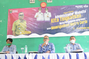 Diskominfo Metro Adakan Pelatihan Administrator Website