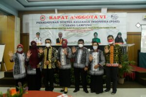 Walikota Metro Hadiri Rapat Anggota VI Perhimpunan Dokter Keluarga Indonesia Cabang Lampung