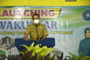 Launching Inovasi Wakuncar di Kelurahan Rejomulyo Metro Selatan