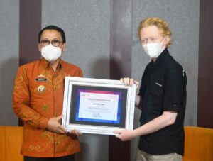 Walikota Metro Wahdi Menjadi Narasumber Pada Lampung Economic Outlook 2022