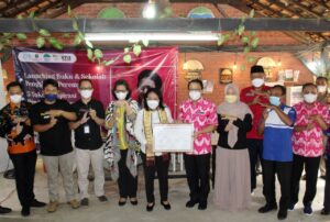 Walikota Metro Wahdi Sambut Kunjungan Menteri PPPA di Pasar Payungi