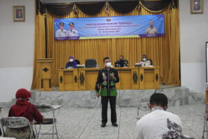 Sekda Kota Metro Menjadi Narasumber Pada Kegiatan Penyuluhan Hukum Terpadu