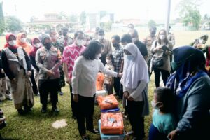 Walikota dan Wakil Walikota, Sambut Kunjungan Kerja Menteri PPPA RI ke Kota Metro