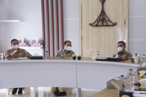 Walikota dan Wakil Walikota Metro Adakan Rapat Koordinasi Bersama Camat dan Lurah