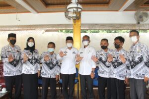 Walikota Metro Lakukan Audiensi Dengan Pengurus PGRI Kota Metro