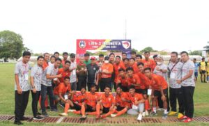 Hadiri Babak Final Liga 3 Indonesia Zona Lampung, Walikota Metro Beri Dukungan Persikomet