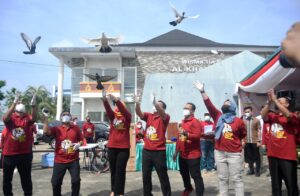 Puncak Peringatan Hari Kesehatan Nasional (HKN) Ke-57 Kota Metro Tahun 2021