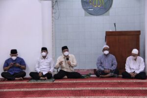 Walikota Sharing Pembangunan Daerah dengan Masyarakat Disela Solat Subuh